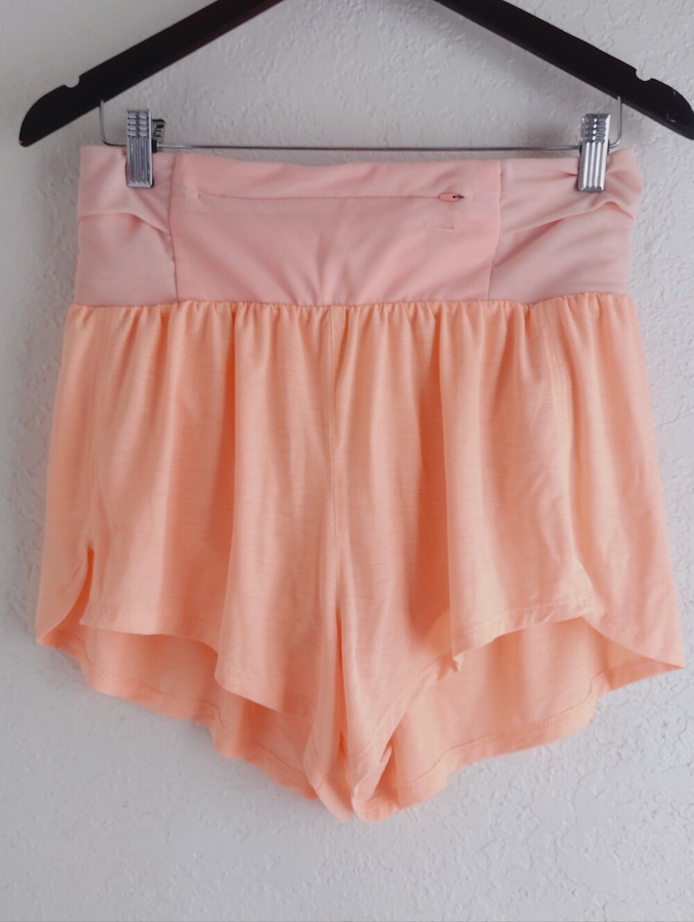 FP Movement by Free People Peach Layered Athletic Shorts